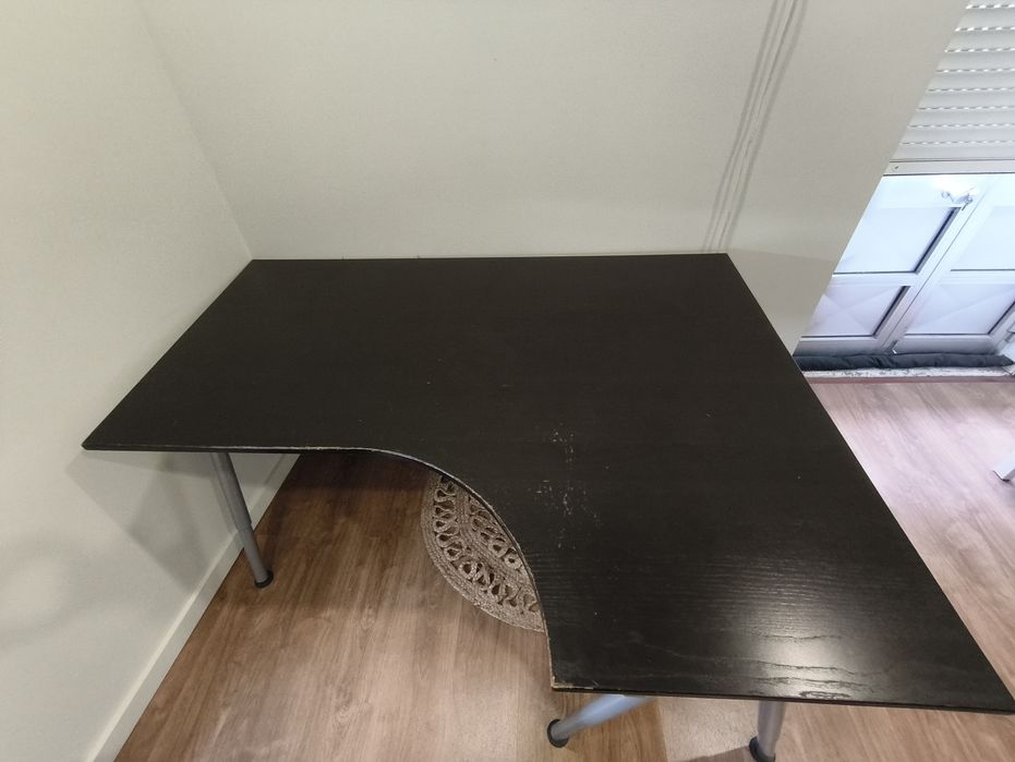 Cadeira gaming N play nova + mesa/ secretária grande
