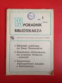 Poradnik Bibliotekarza, nr 1/1987, styczeń 1987