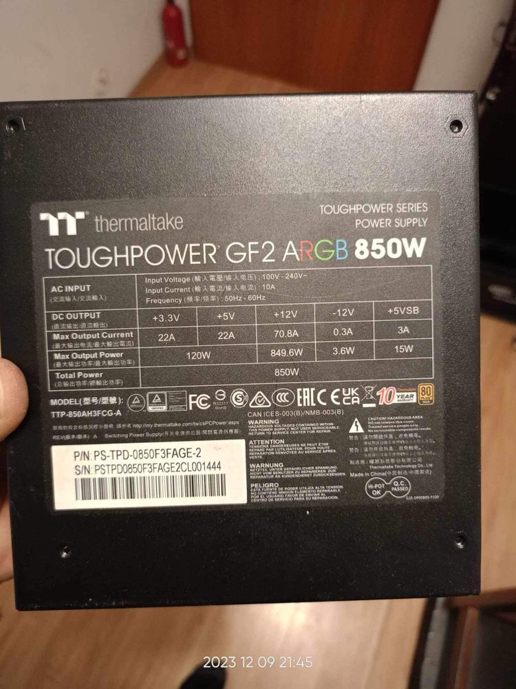 toughpower 850w nowy