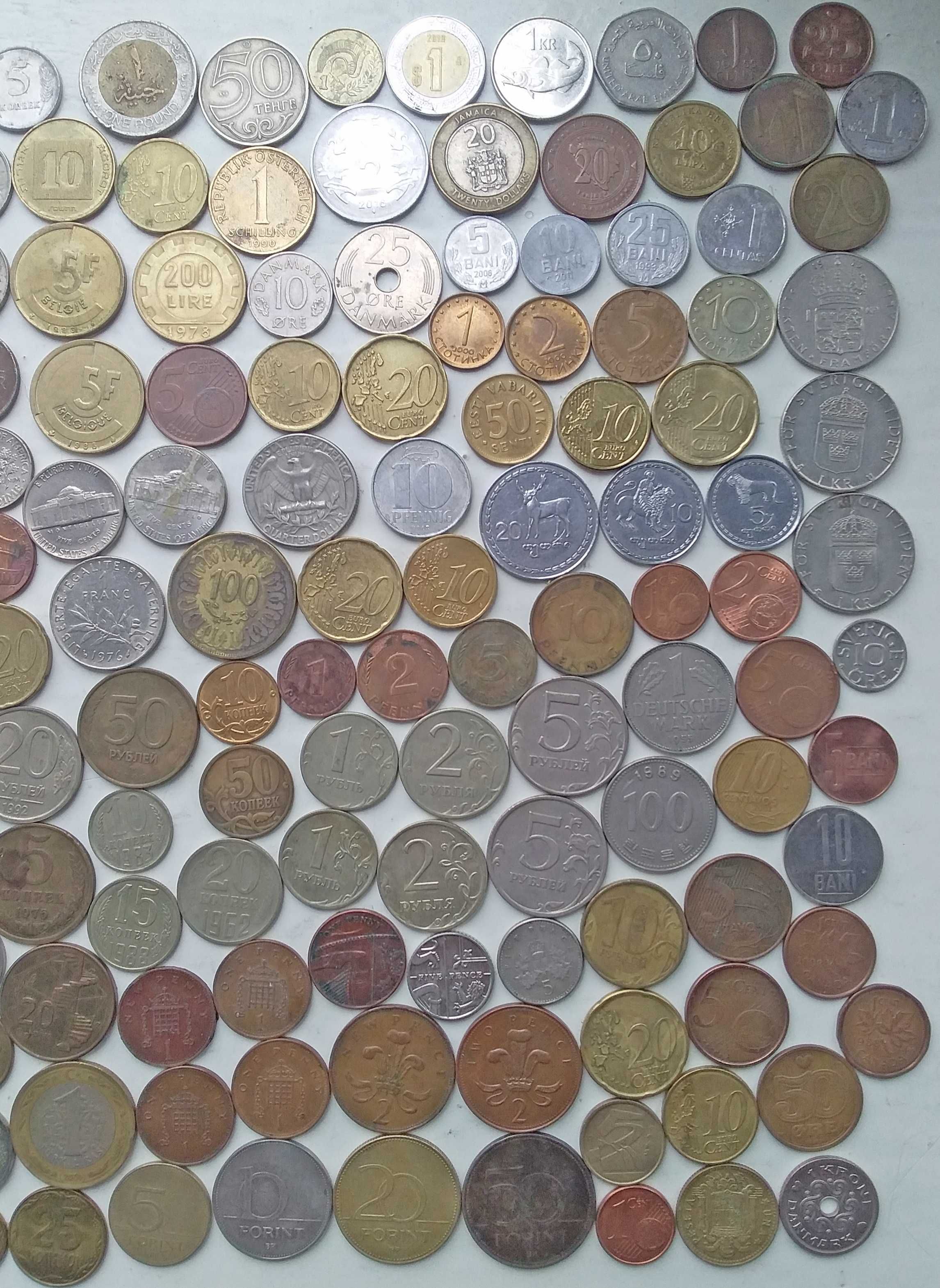 155 монет без повторов, 52 страны