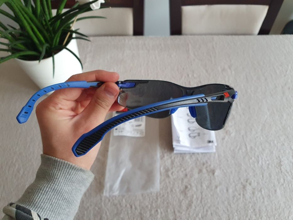 Okulary Ochronne Przyciemniane 3M Solus1000 Okulary Robocze!