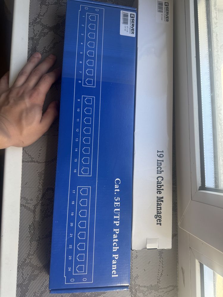 Cat. 5E UTP Patch Panel