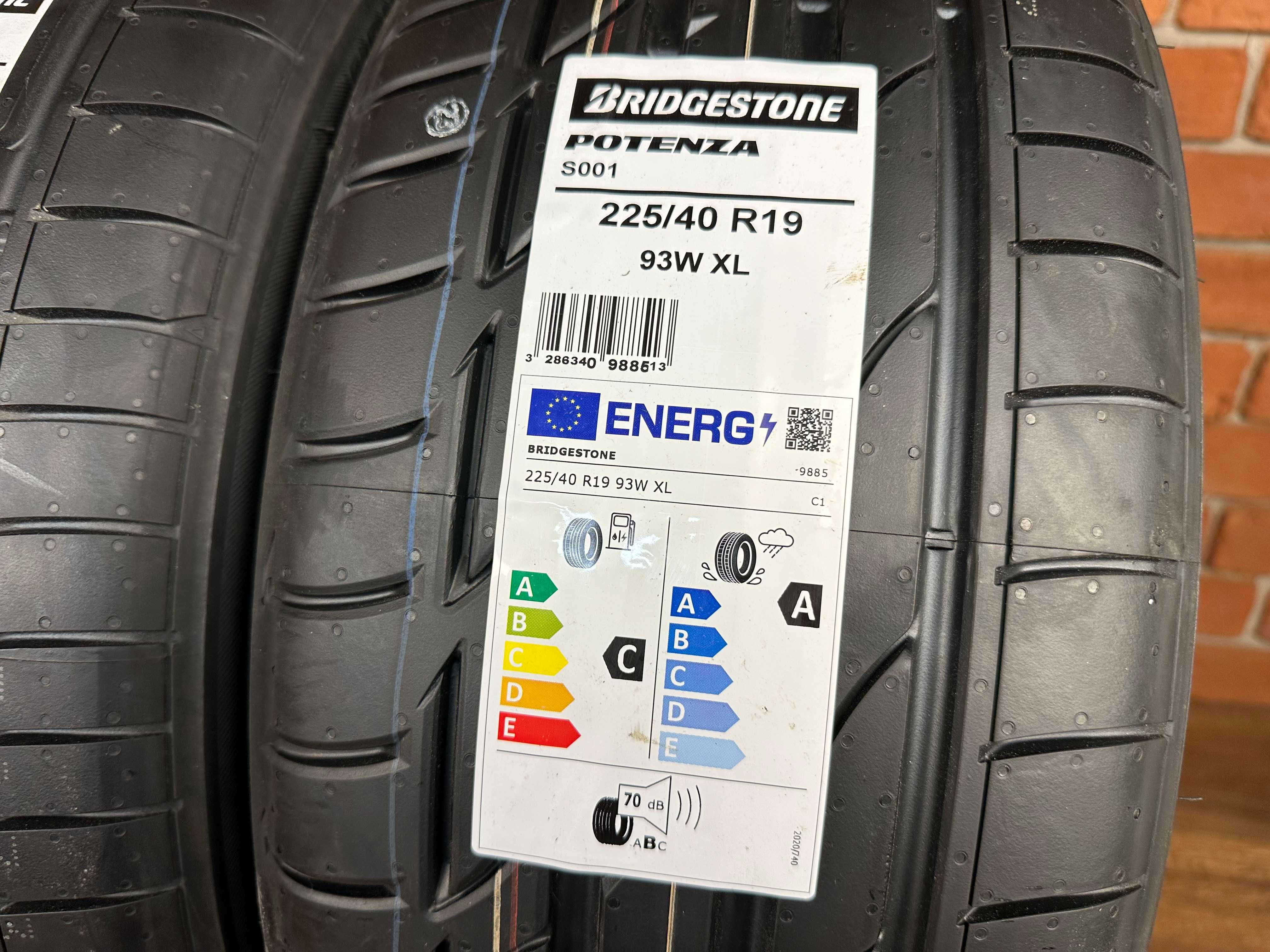 Opony Bridgestone Potenza S001 225/40R19 NOWE 2025
