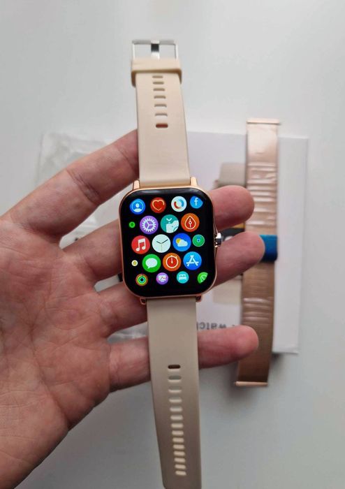Złoty smartwatch