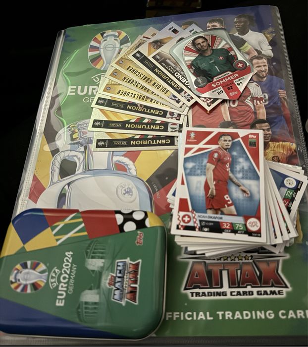 Vendo / Troco Cartas Match Attax Topps - Euro 2024