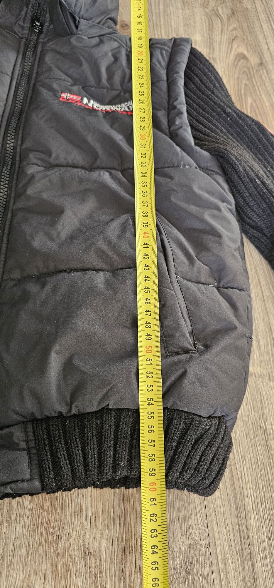 GEOGRAPHICAL NORWAY kurtka,  bezrękawnik dziecięcy rozmiar 152 wymiary