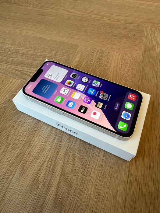 Idealny iPhone 13 128 GB STARLIGHT w PERFEKCYJNYM stanie! 100% bateria