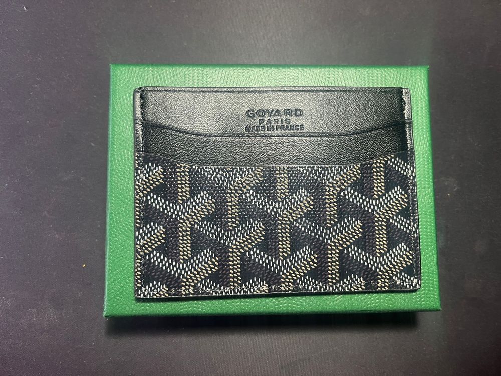 Goyard wallet black