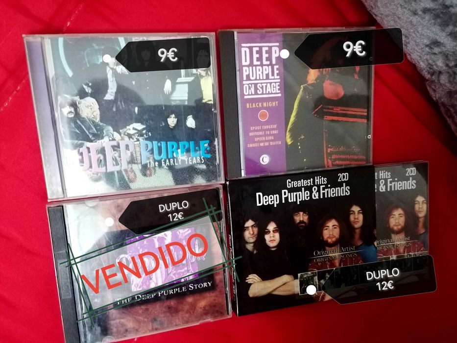 Cds de Deep Purple