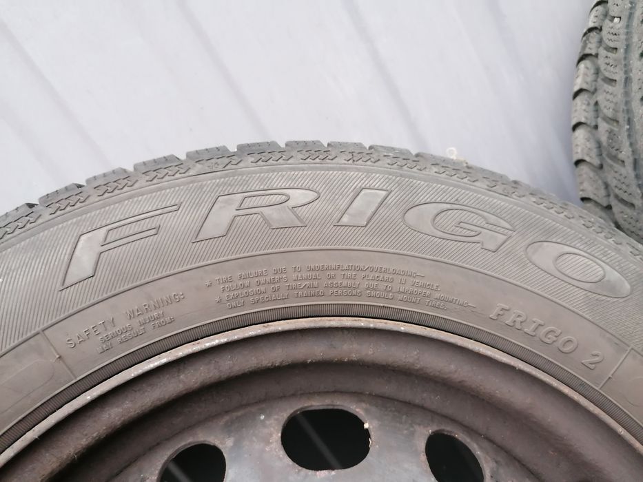 Koła - felgi stalowe Citroen/Peugeot 4x108. 195/65 R15