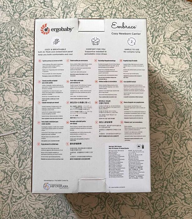 Ergobaby Embrace Soft Air Mesh - Porta-Bebés