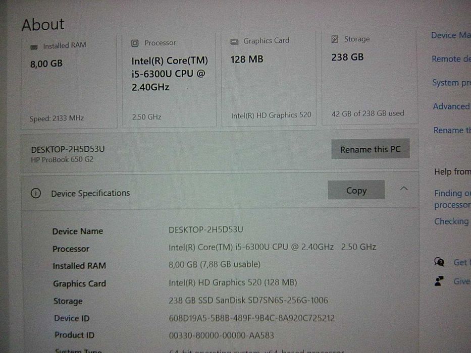 HP ProBook 640 G2 para portátil 14" Inclui Mala para portátil,100e