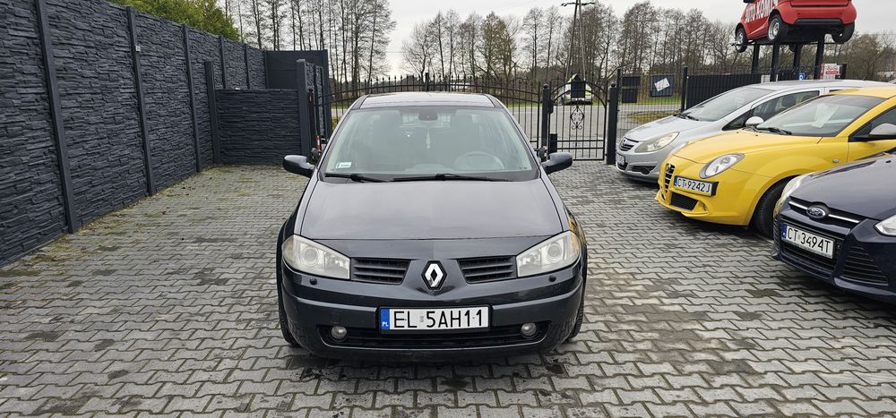 SKUP AUT TORUŃ Renault Megane 2005r 2.0 GAZ Panorama Klima Sedan