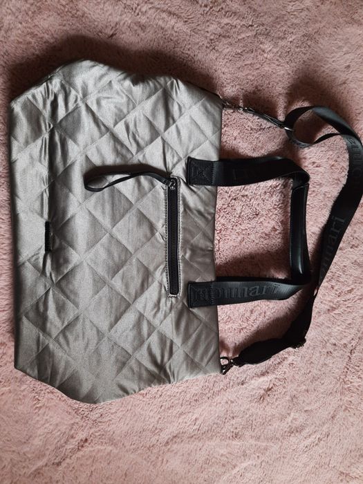 Torebka, torba MONNARI złota brązowa duża