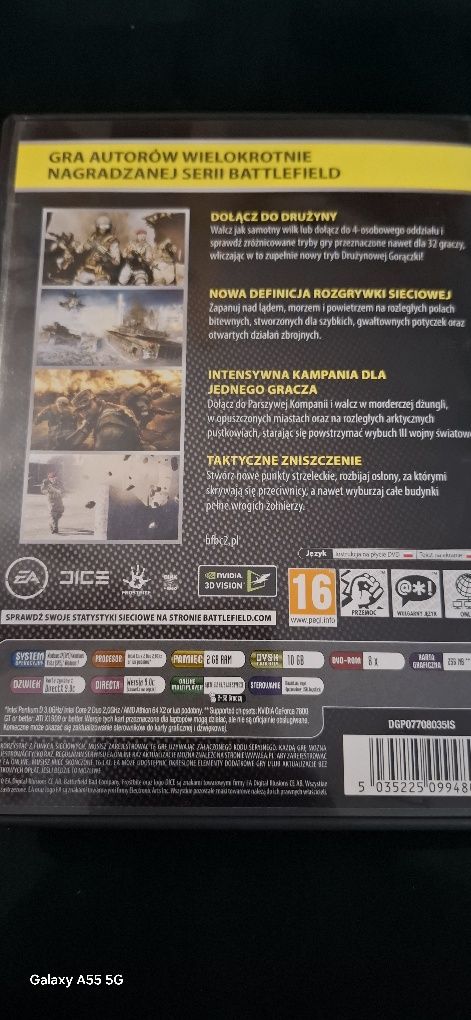 Battlefield Bad Company 2 OPAKOWANIE