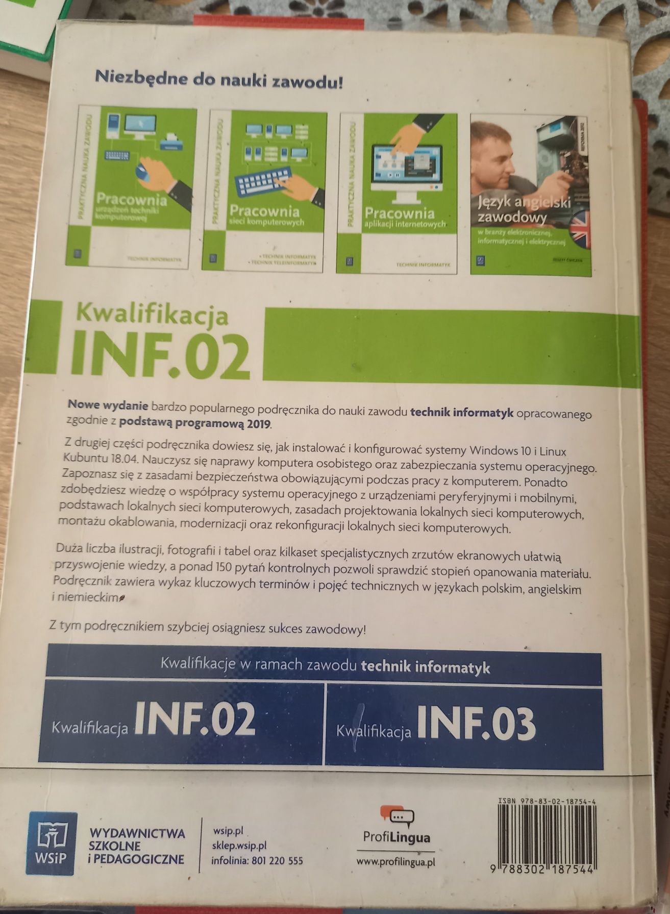 Podrecznik do nauki zawodu technik informatyk  część 2. INF.02