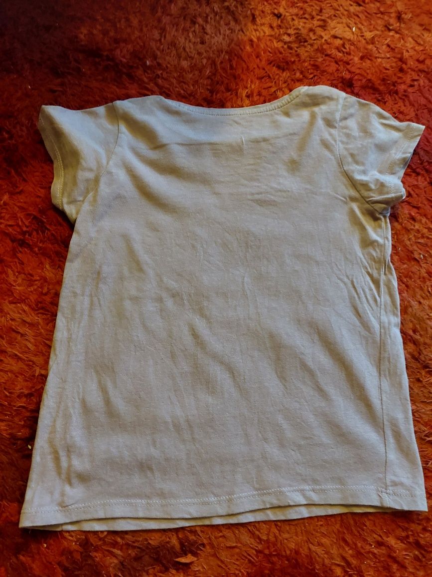 Bluzka z krótkim rękawem / 128 cm
