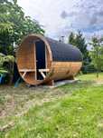 Sauna beczka ogrodowa 220x300cm Domowe Spa Harvia Producent !!!