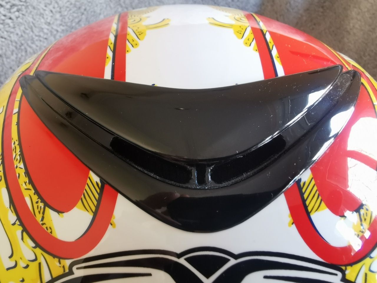 Kask motocyklowy Włoski motor skuter