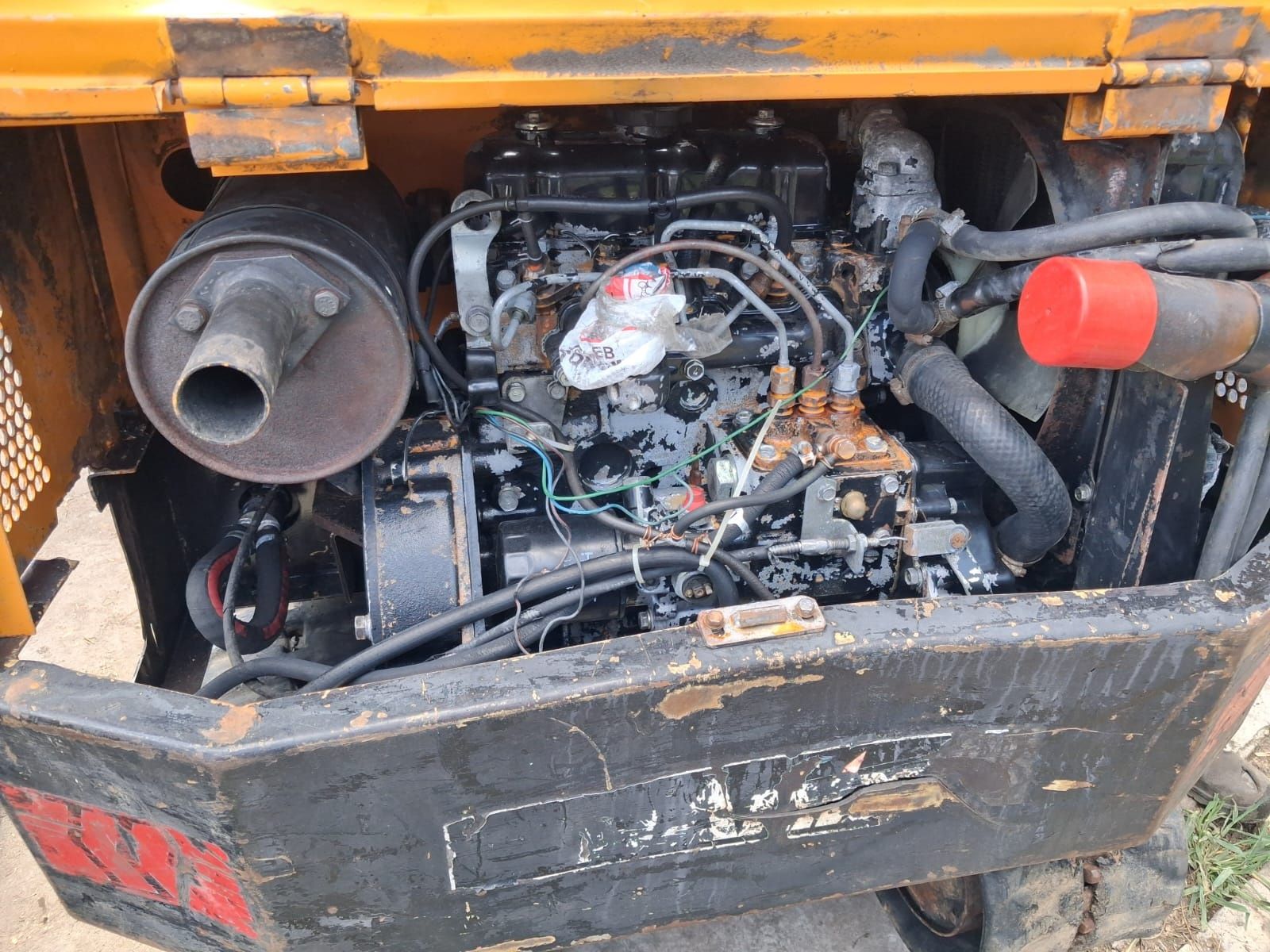 Minikoparka nissan-hanix N-120 nie jcb yanmar bobcat neuson