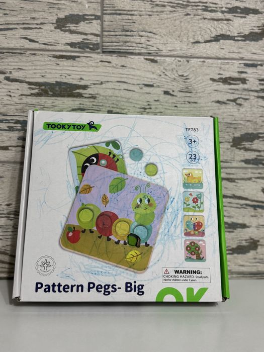 Дерев'яна гра-мозаїка Tooky Toy