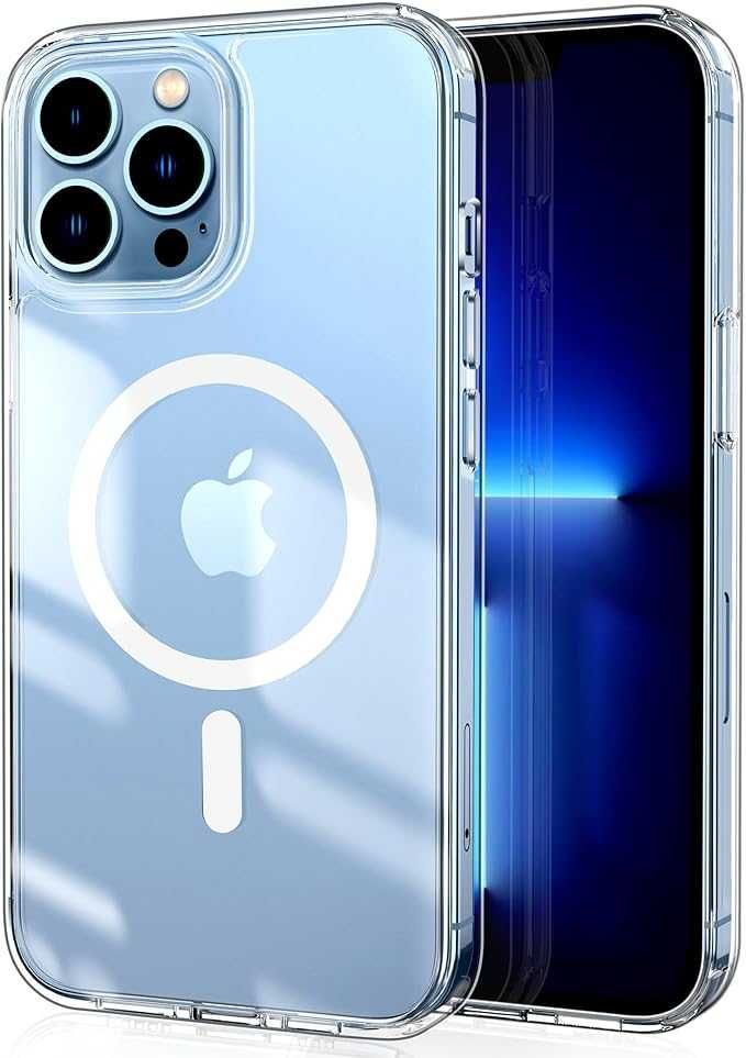 USZKODZONE Magnetyczne plecki etui iPhone 13 Pro Max bezbarwny MagSafe