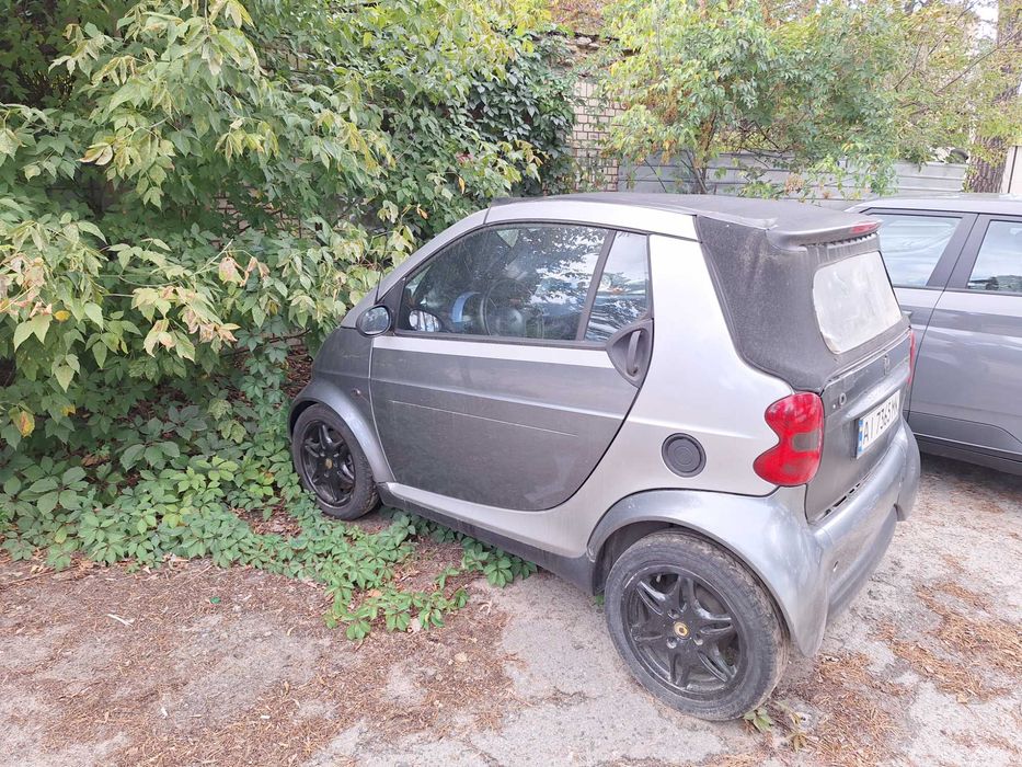 Авто Smart fortwo cabrio 0.6, 2000р