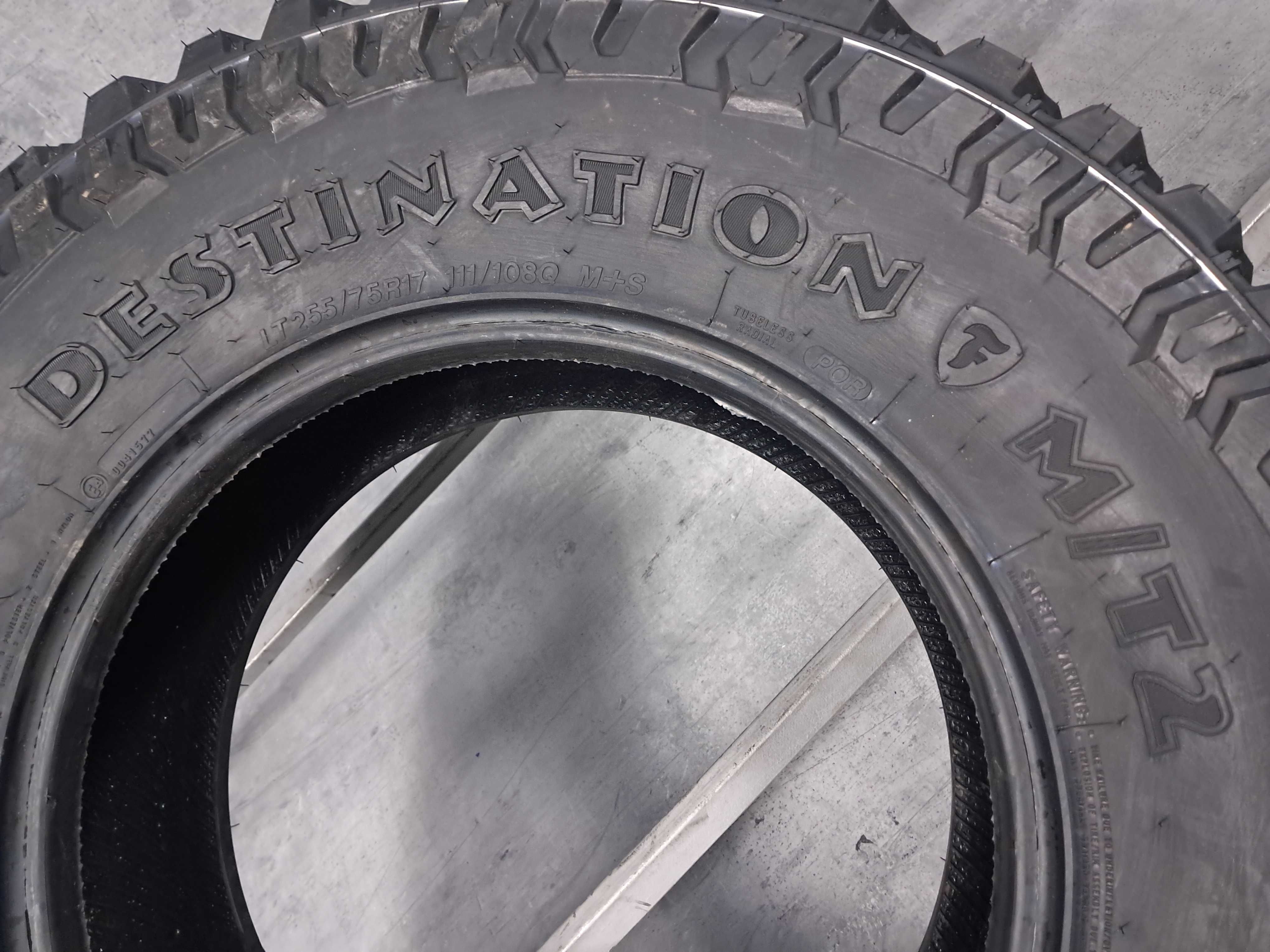 255/75 R17 Firestone Destination MT 2, шини всесезонні НОВІ, 2023 рік