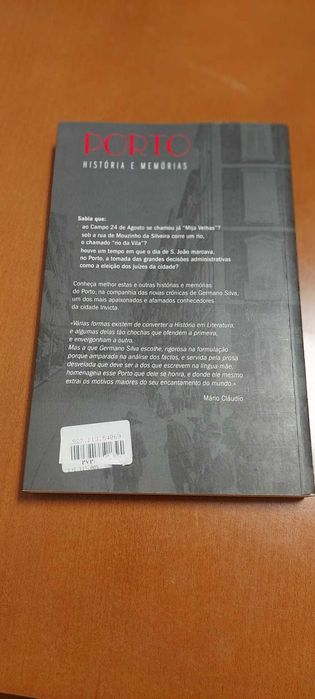 Livro - Porto História e Memórias - Autor Germano Silva