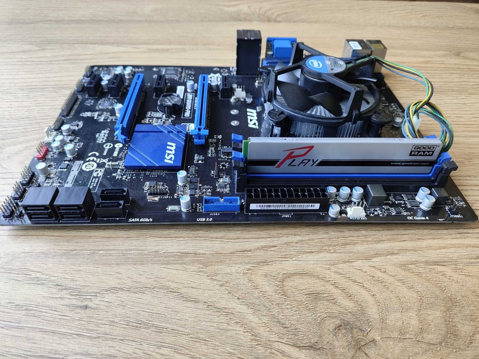 MSI Z97 GUARD-PRO + Intel Core i5-4440 + 8GB DDR3