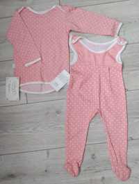 Одяг для немовляти 12 міс., комплект повзунки + кофтинка