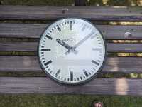 Stary zegar dworcowy PKP wtórny, średnica 32 cm