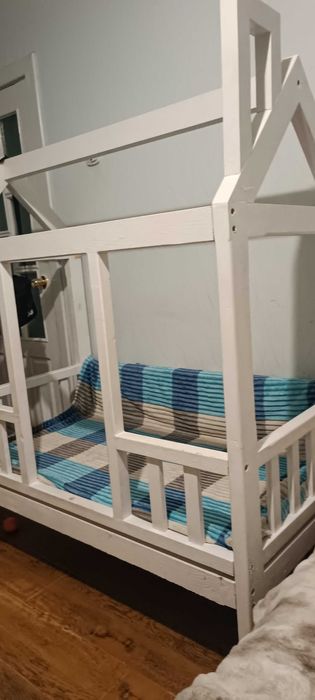 Ліжко будинок + матрац