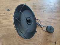 Lampa retro loft metalowa czarna nad stół jadalniany