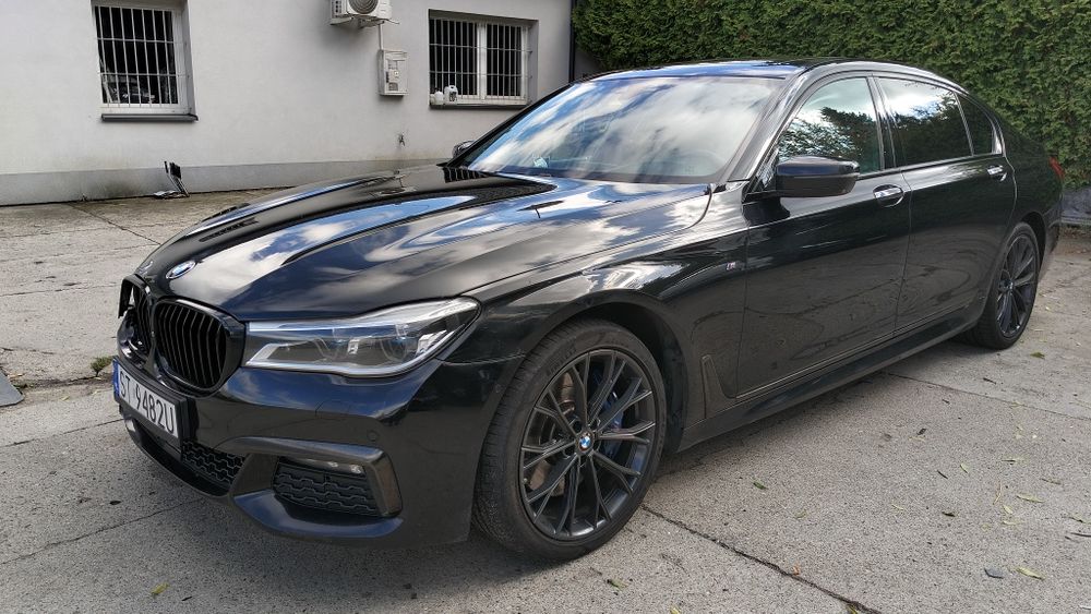 BMW 7 G12 750D 400KM LONG M-PAKIET MAX OPCJA Polski Salon FV23 Zarejst