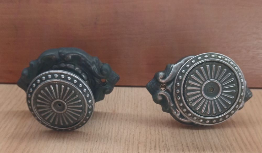Klamka metalowa stary Prl