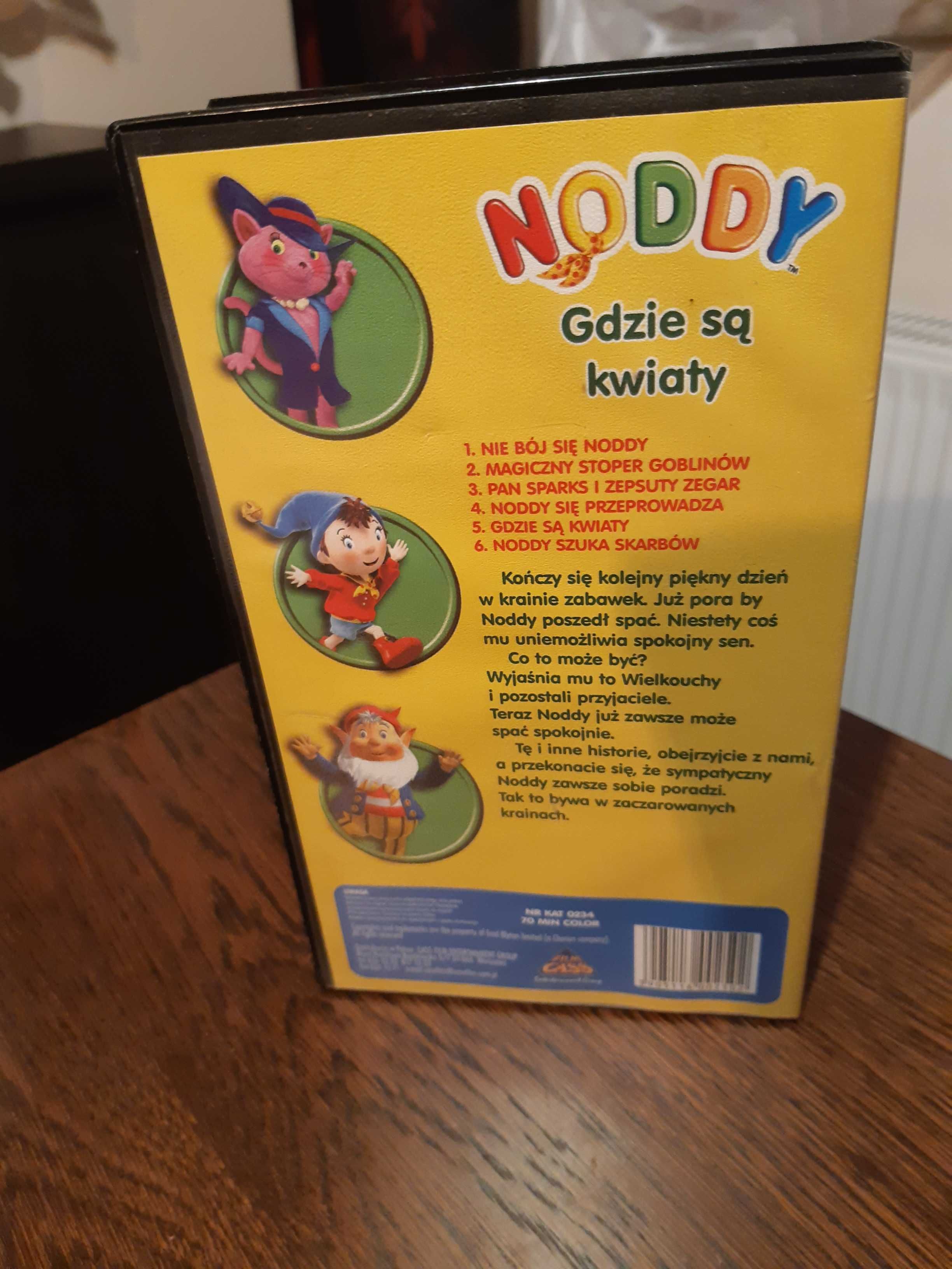 Bajka NODDY / Gdzie są kwiaty, na kasecie VHS