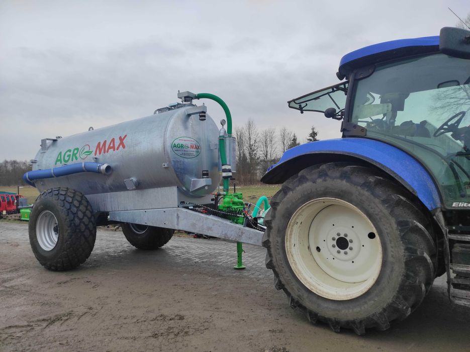 Od ręki! Beczkowóz 8000l AGRO-MAX 2025r // 10000l 12000l 16000l