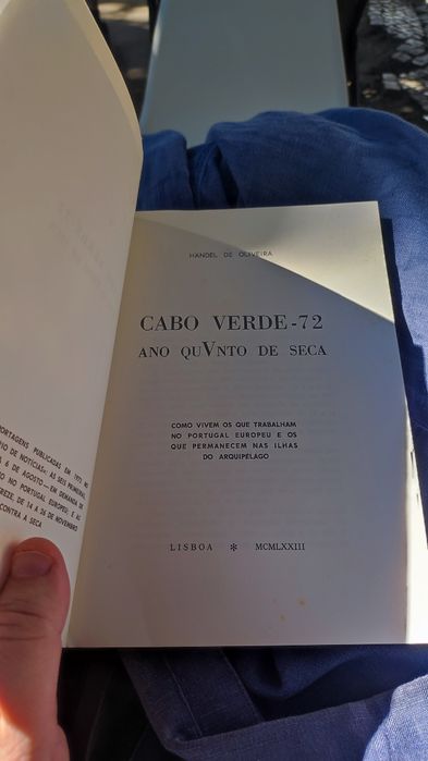 Händel de Oliveira - Cabo Verde -72 Ano Quinto de Seca (1973)