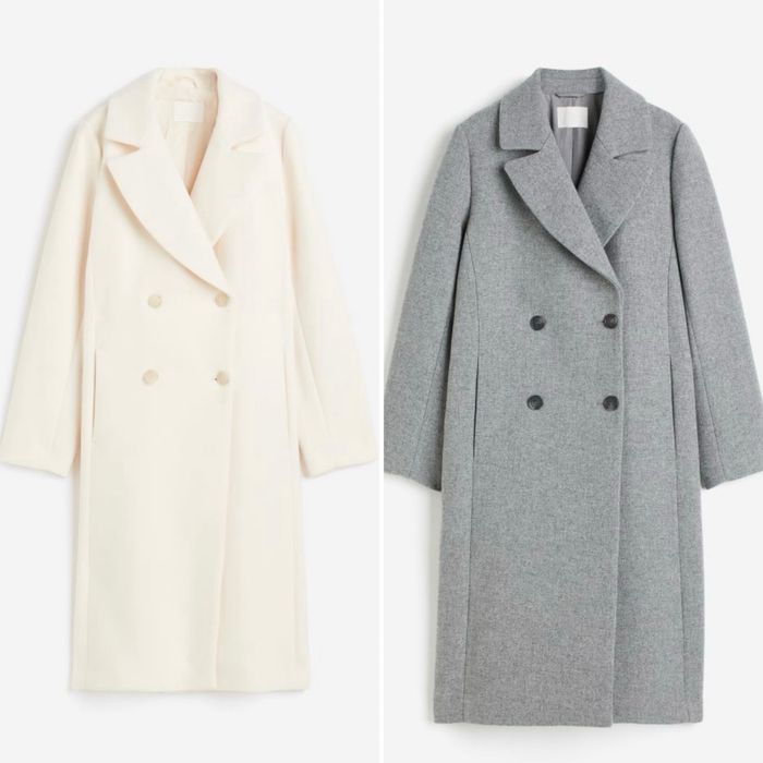 Пальто H&M, плащ, тренч