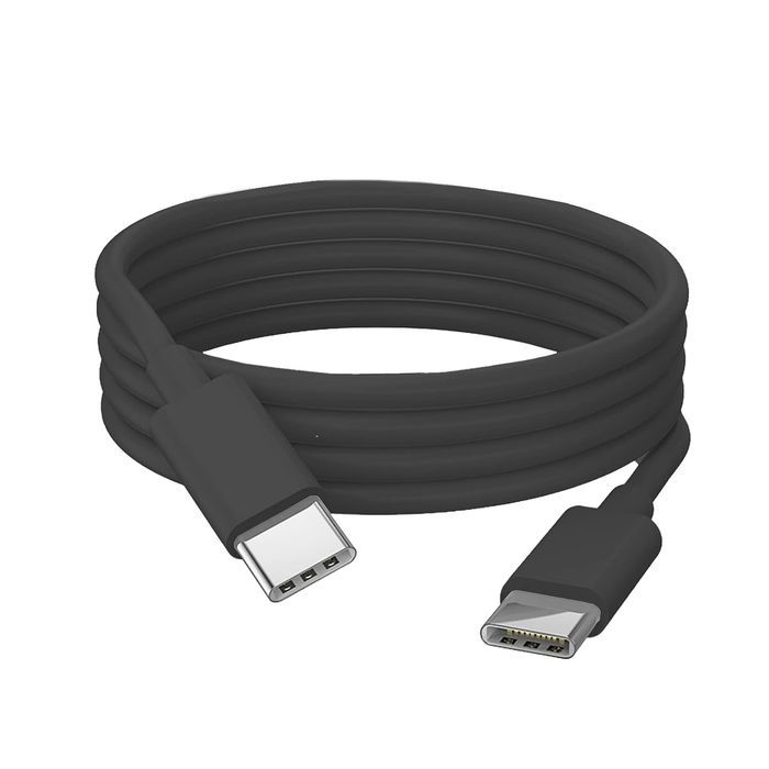 Kabel USB Typu C do USB C Szybkie Ładowanie 60W 1.8 m Czarny