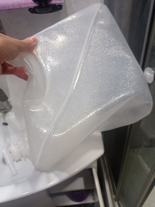 Каністра 20л кранік тара бутиль емність бочка пластик пакет для води