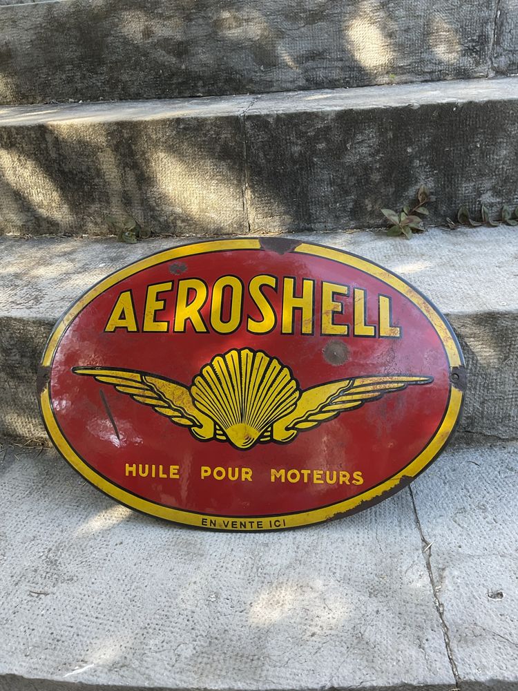 Placa esmalte aeroshell