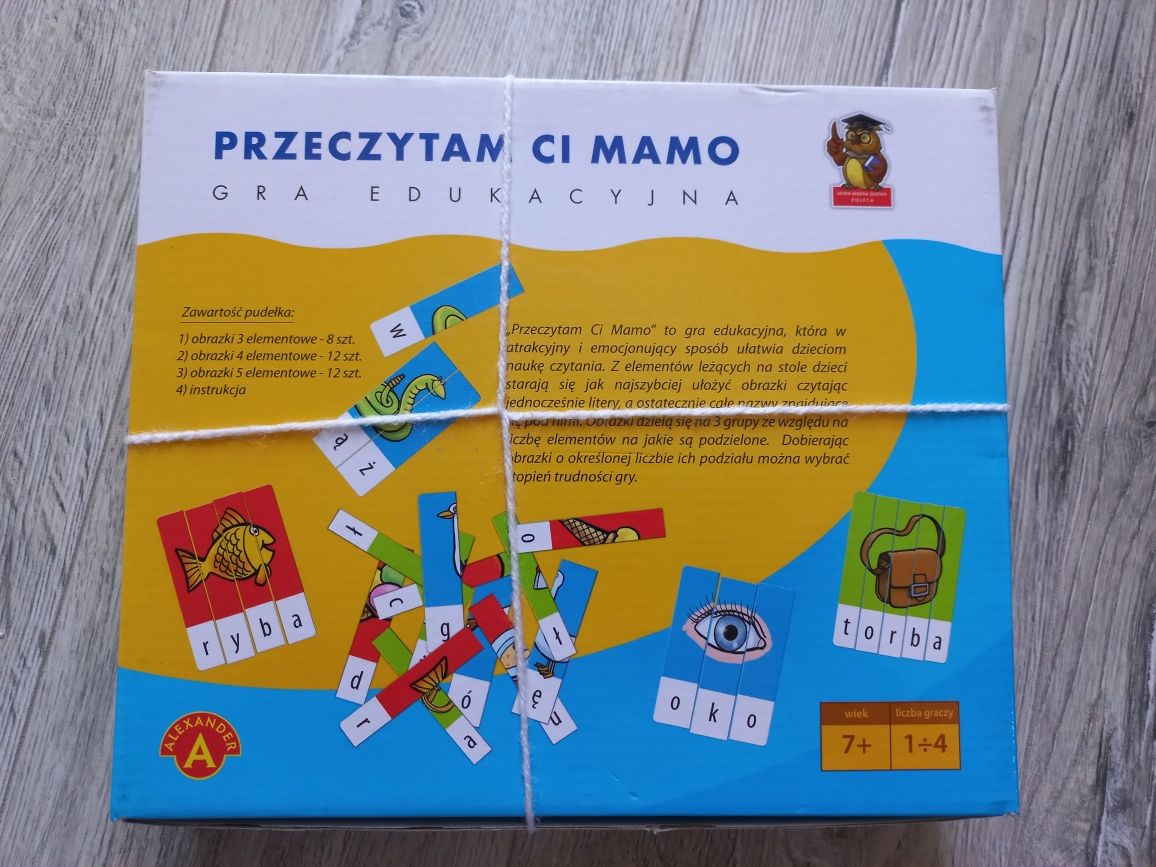 Gra edukacyjna Przeczytam Ci Mamo