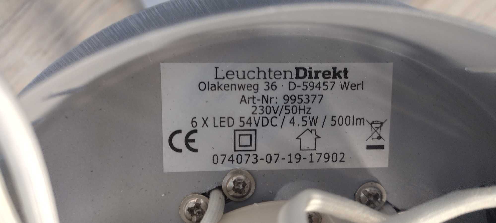 Lampa sufitowa LED VALERIE 6-ramienna
