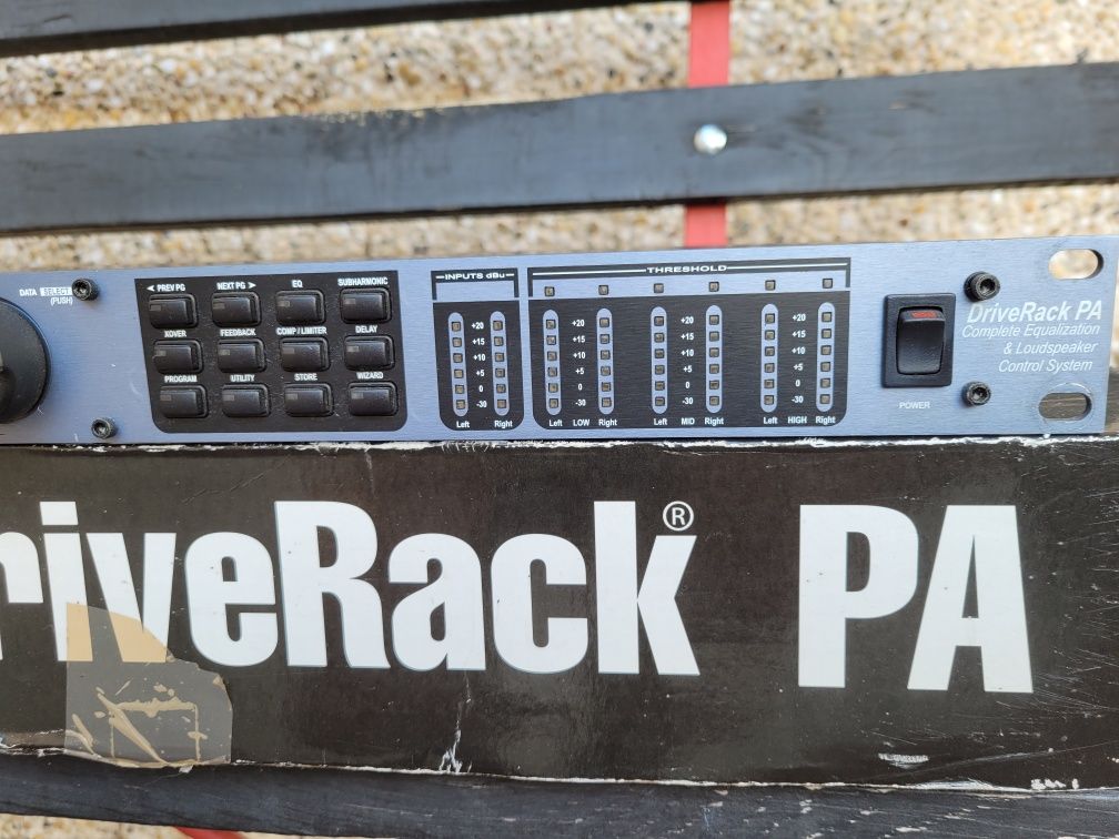 DriveRack DBX PA. Gratis polska instrukcja.