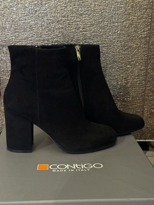 Ботинки Contigo р.36 замшеві італійскі