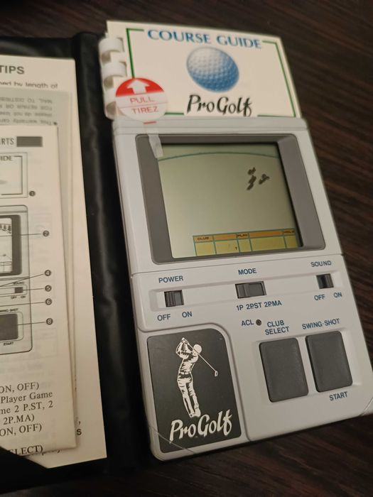Редкая ретро игра BANDAI ProGolf (ГОЛЬФ)