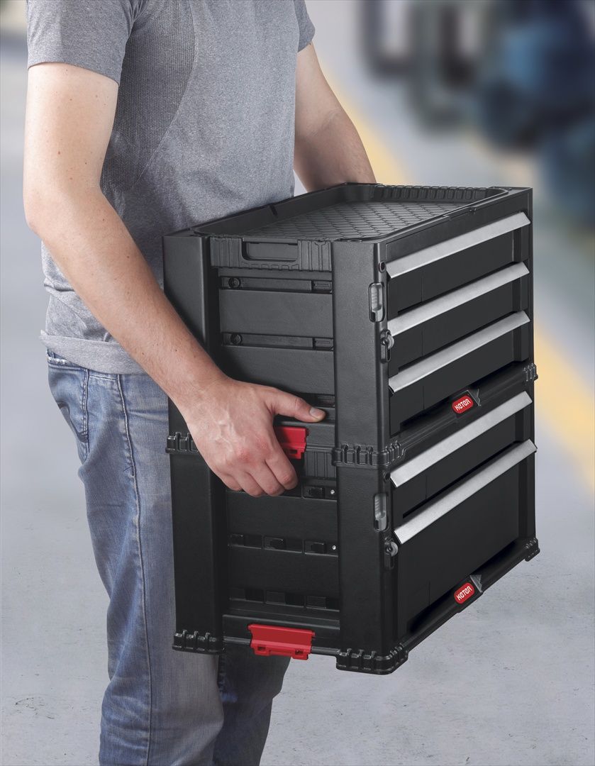 Regał 5 szuflad na kółkach Tool chest Keter Nowa