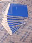 10 Caixas para CDs com Vinyl azul